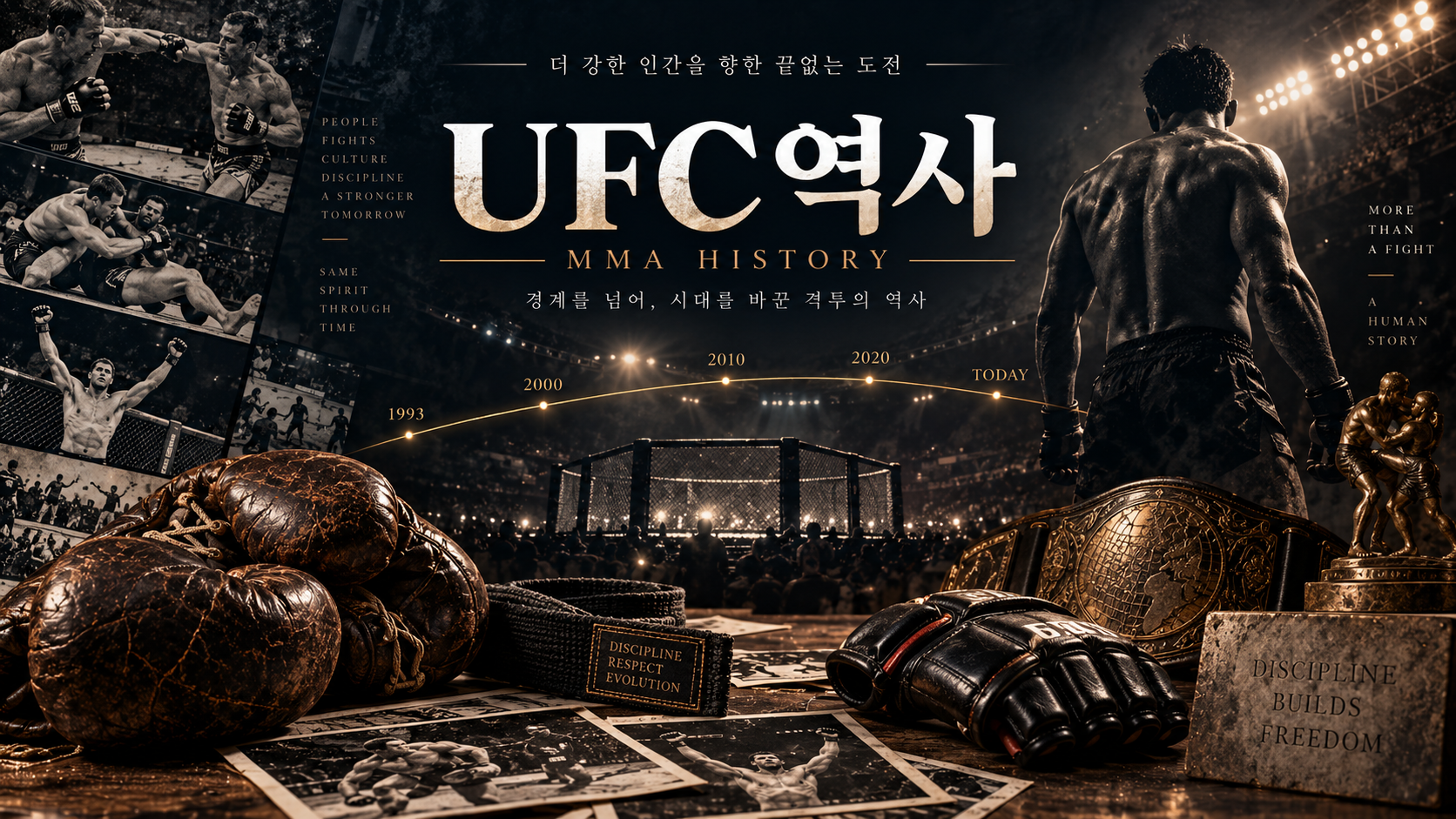 UFC역사와 UFC 1 호이스 그레이시 현대 MMA 발전 과정