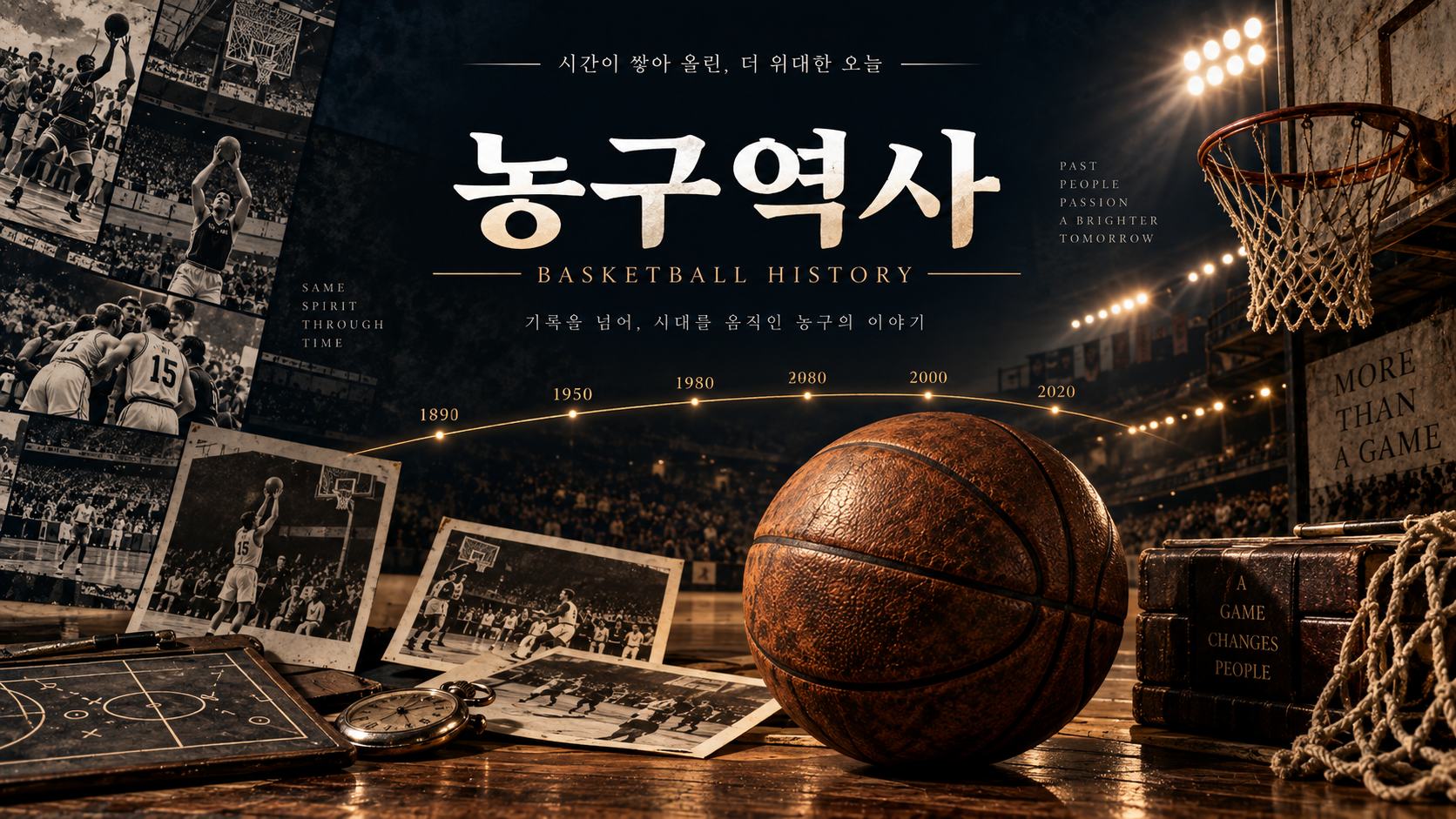 농구역사와 제임스 네이스미스 올림픽 NBA 발전 과정