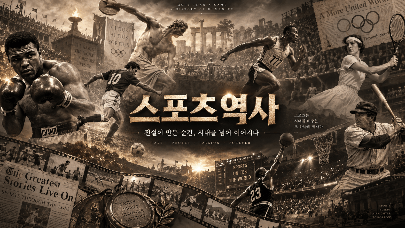 스포츠역사와 주요 종목 기록 이야기