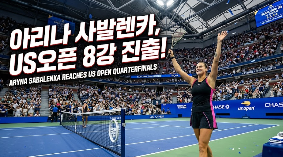 아리나 사발렌카 US오픈 8강 진출