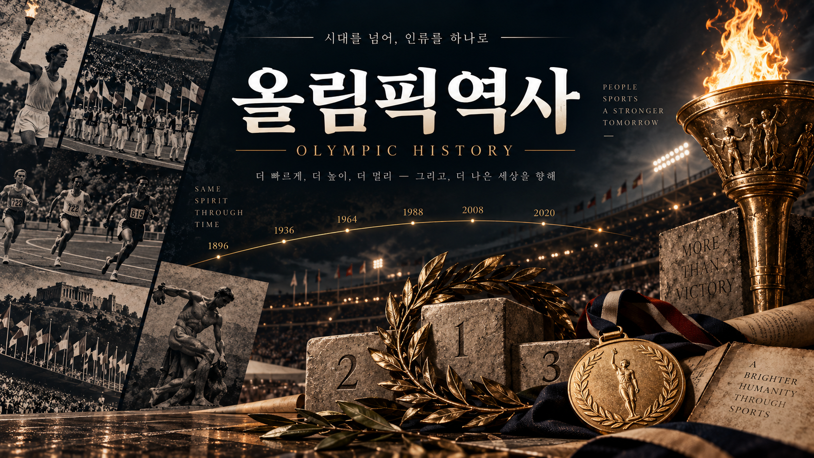 올림픽역사와 고대 올림피아 아테네 근대 올림픽 발전 과정