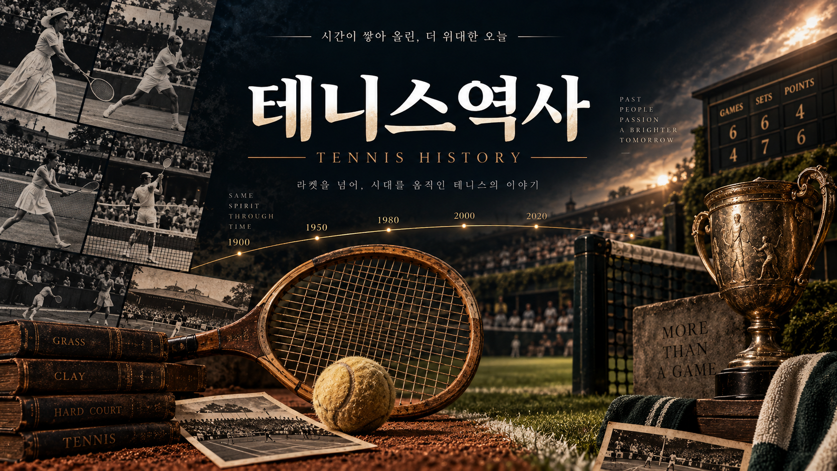 테니스역사와 론 테니스 윔블던 그랜드슬램 발전 과정